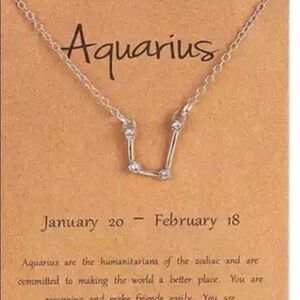 AQUARIUS CONSTELLATION NECKLACE 